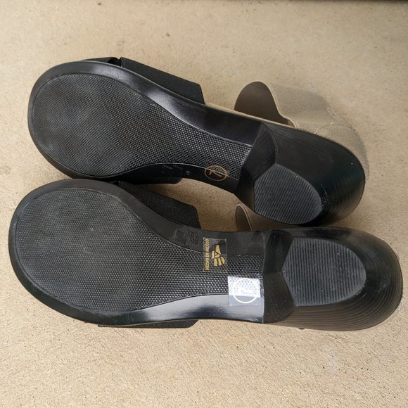 Tan and Black Strappy Short Heels ๐ - Picture 4 of 5